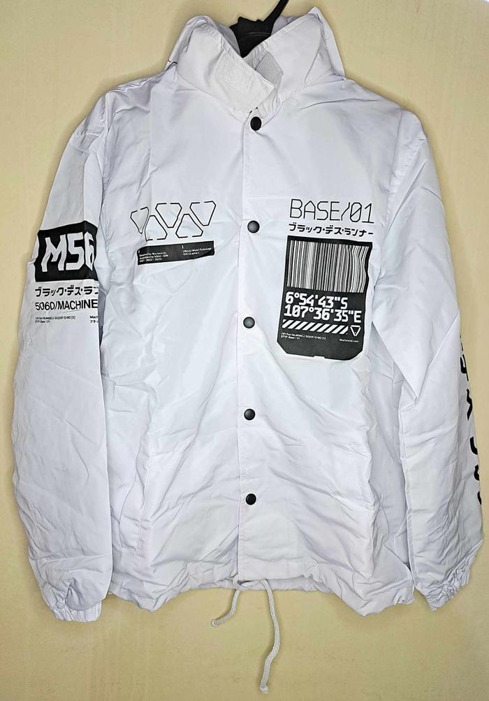 MACHINE56 M56/C-TYPE01_WT JACKET SIZE M/2 WITH HOODIE ORIGINAL 100%