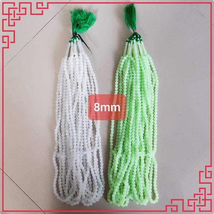 Tasbih 99 SEDANG 8mm Terlihat Dalam Gelap 1 PCS