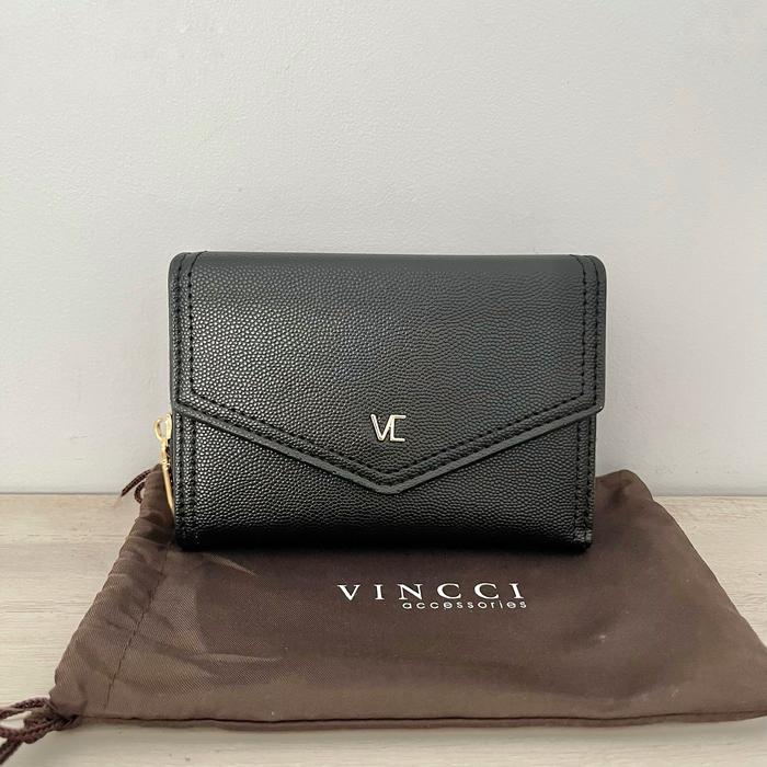 Dompet Wanita Vincci Casual Tri Fold Short Wallet