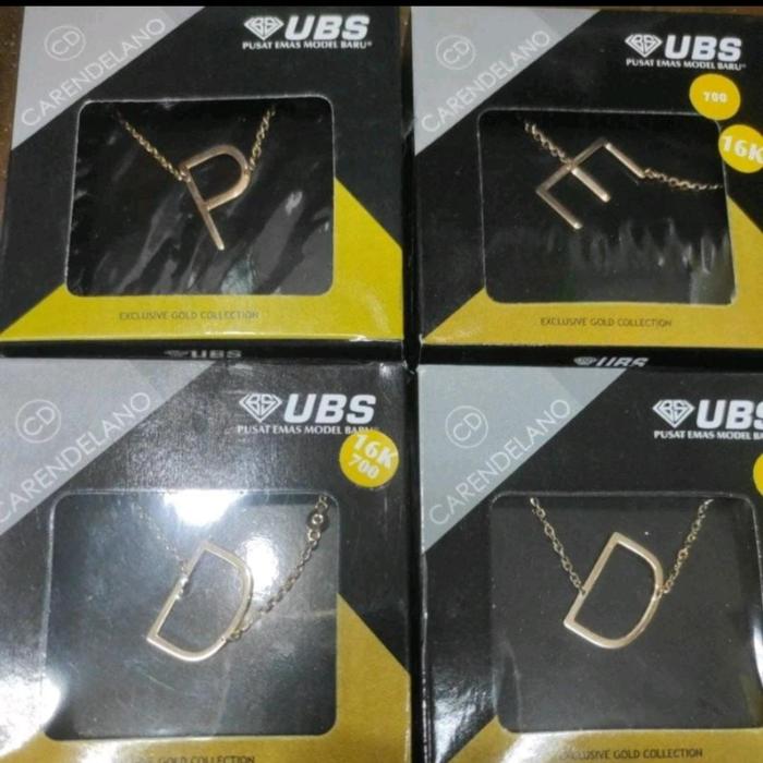 Gelang Emas Carendelano Huruf 375 750