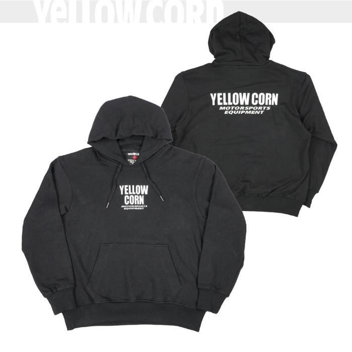 JACKET HOODIE YELLOW CORN YT-029 BLACK JACKET POLYESTER KATUN YC