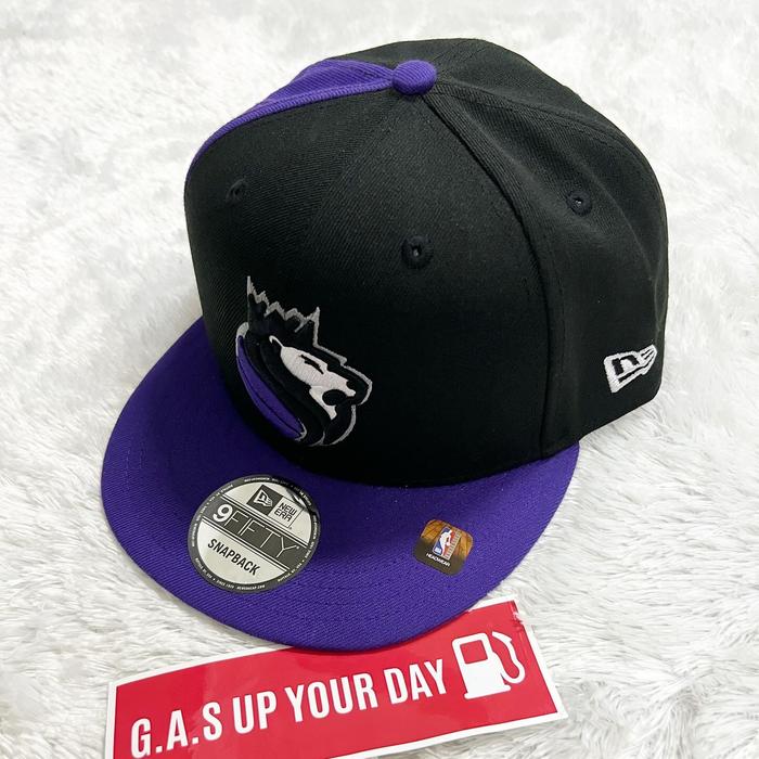 NEW ERA 9FIFTY SNAPBACK NBA 75 ANN CITY SACRAMENTO KINGS PURPLE