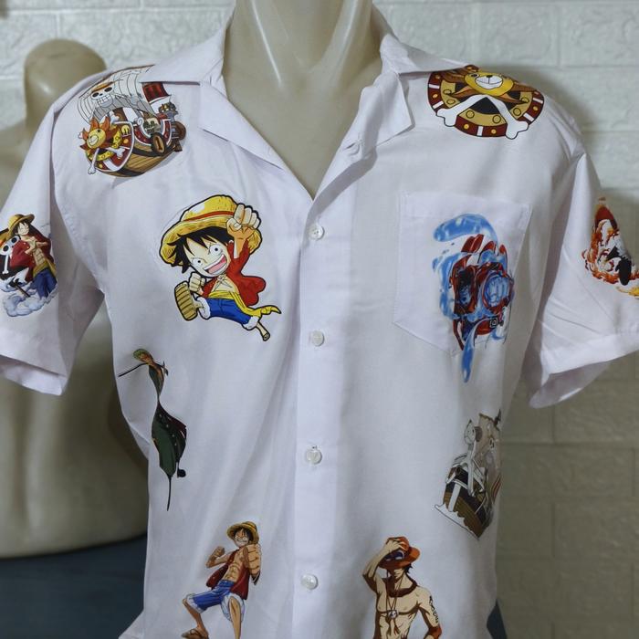 kemeja anime vintage