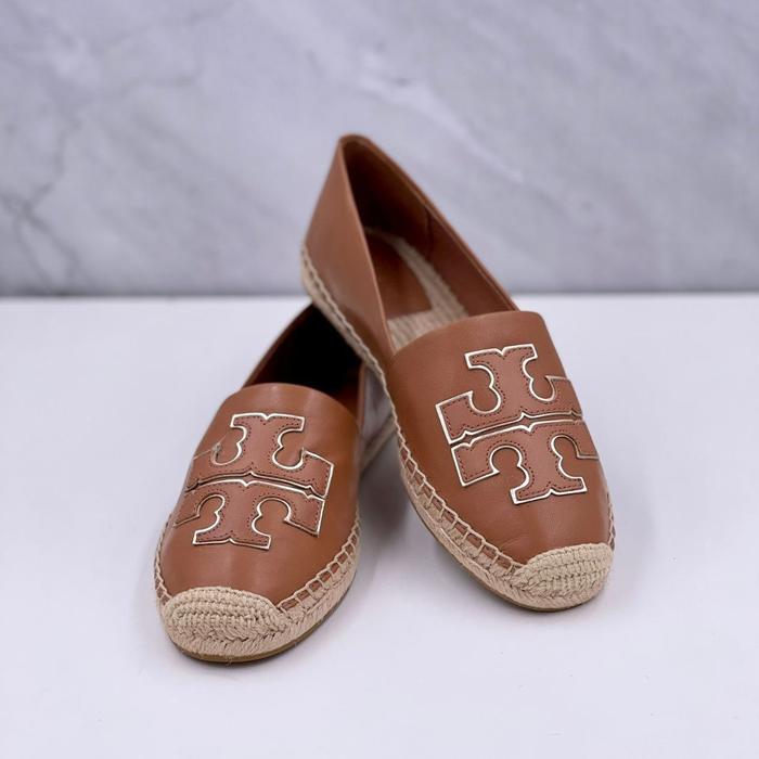 Tory Burch Ines Espadrilles Tan / Spark - Gold
