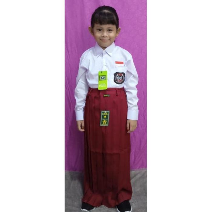 (BAJU SERAGAM SEKOLAH AL WAFA)BAJU PUTIH ALWAFA EXCLUSIVE LENGAN