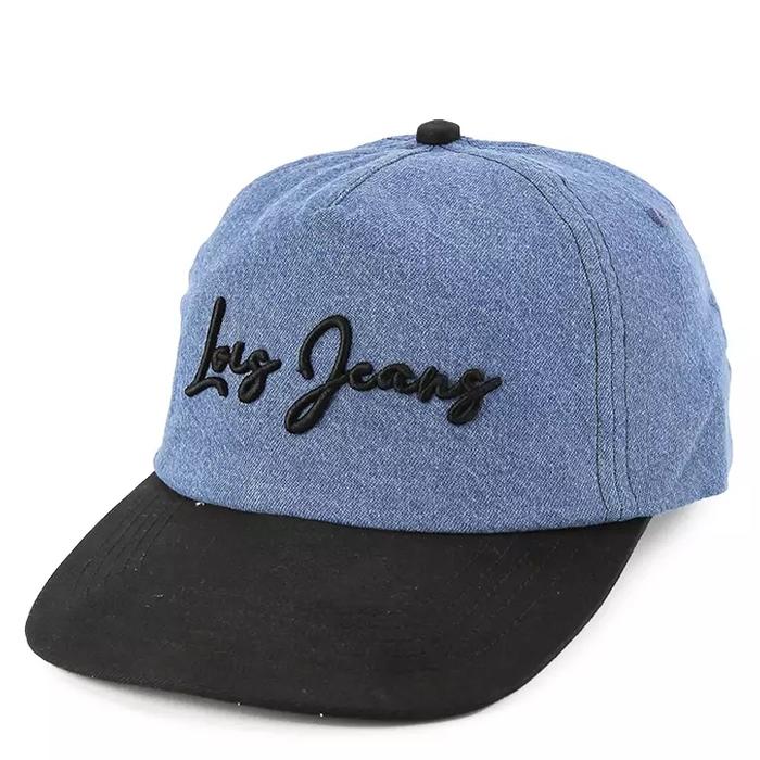 LOIS JEANS - TOPI CAP PRIA ORIGINAL - Denim Snap Back Cap HDM352DA