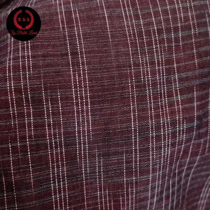 Kain tenun lurik ATBM motif pecah tumbar manual
