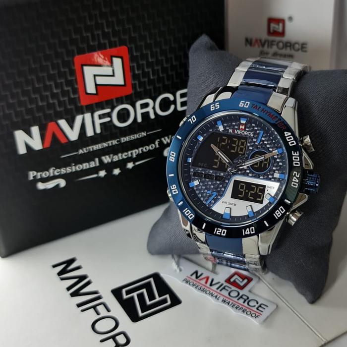 jam tangan naviforce original pria 9171 Digital