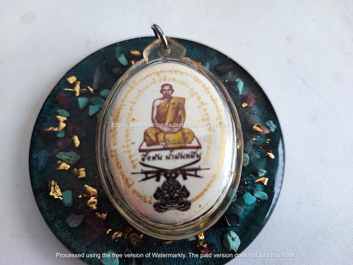 Liontin/Locket Amulet Thai Phaya Moo Special Edition, LP Charoen, Wat Non Sawang