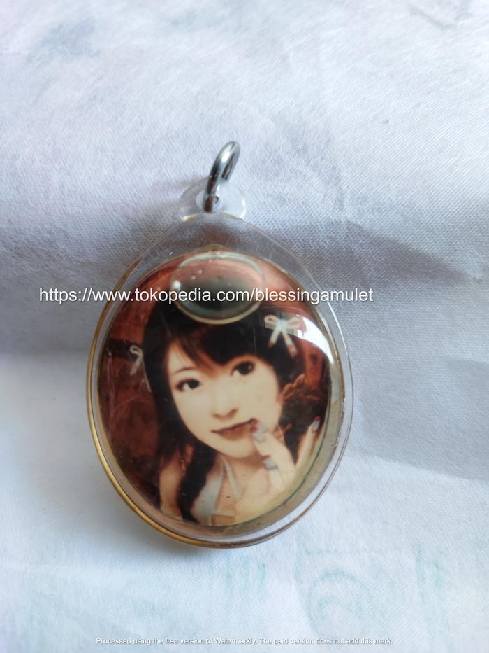 Locket/Liontin Amulet Thai 9 Tail Fox (Jin Jok Kao/Kitsune), Aj Perm Prai Dam
