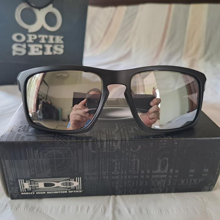Kaca Mata  Kaca Mata Oakley Sliver Sunglass 009269 09 Chrome Iridium Machinist Collection Original 1