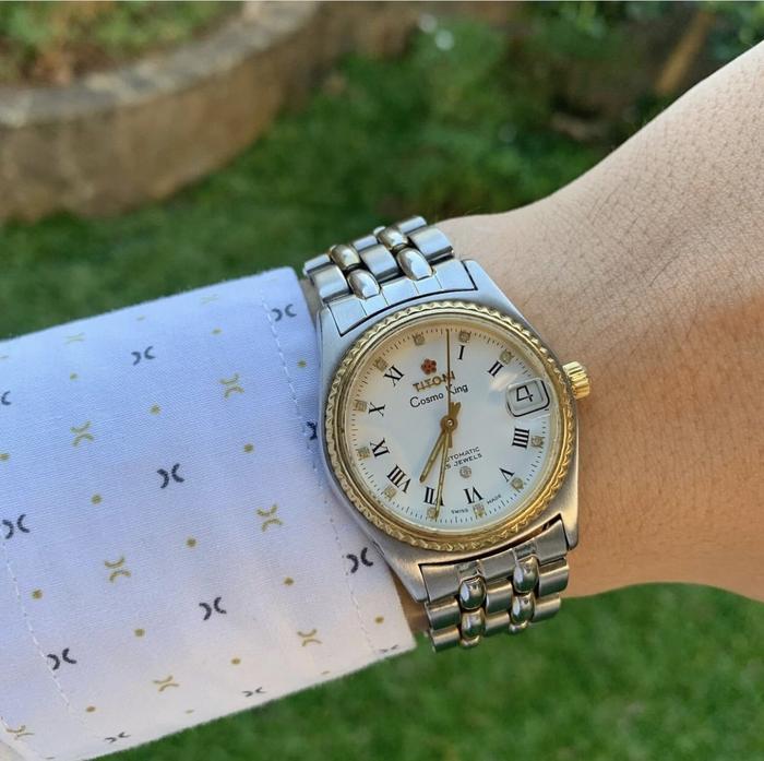 Titoni cosmo king two tone