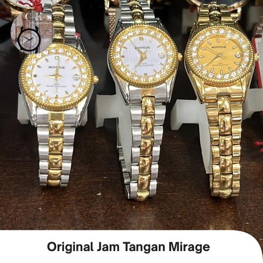 Mirage Jam Tangan Original Wanita Mirage Quartz Cewek Lengkap dengan Kotak Jam Garansi Toko Harga Ne
