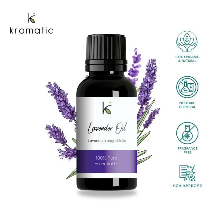 Lavender essential oil - Minyak bunga lavender aromaterapi