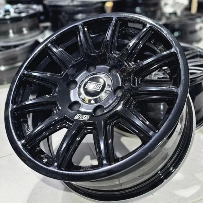 velg ring 17 pajero Fortuner velg mobil R17 BRAID RALLY lebar 8 ET 10