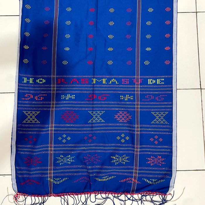 Ulos Kain Adat Batak Sumatra Utara warna Ungu