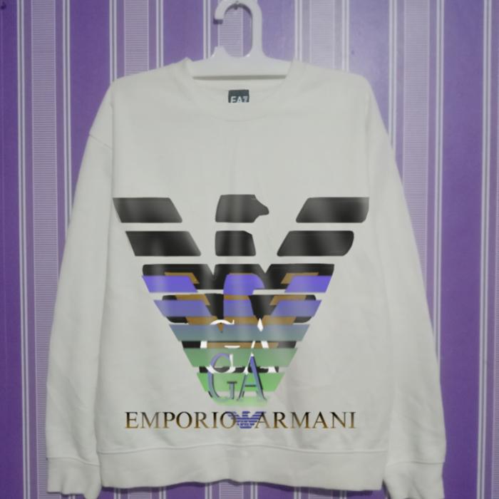 crewneck EMPORIO armani big logo