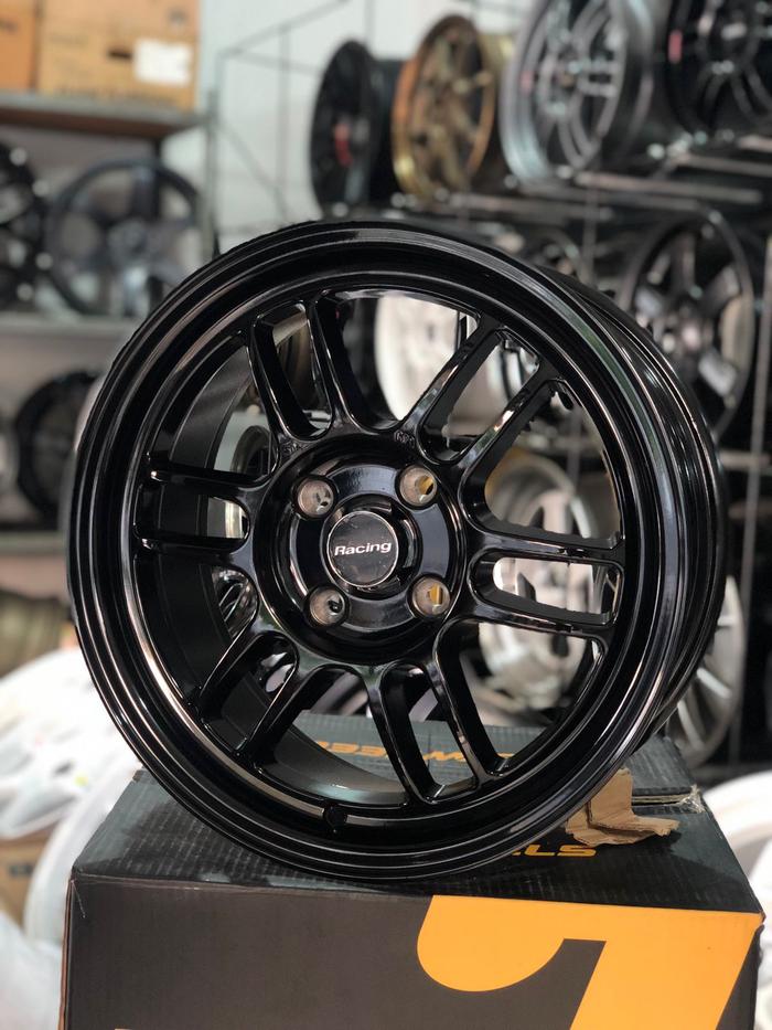velg enkei rpf r15x6,5 pcd 4x100 et42 velg 15 mobil brio,agya,yaris