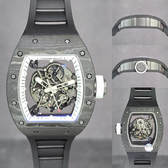 Jam tangan Automatic Swiss RM 055 Bubba Watson Sapphire fullset
