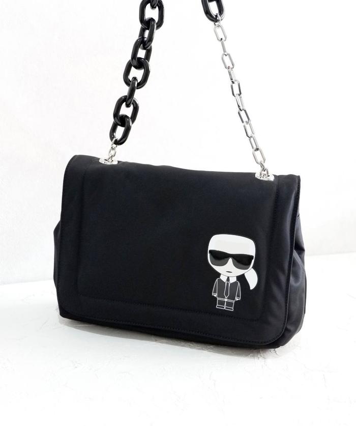 Karl Lagerfeld Ikonik nylon Shoulder Bag / Clutch