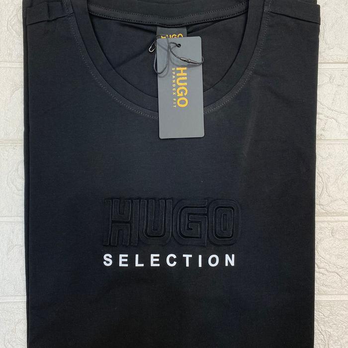 Baju kaos oblong dewasa HUGO SELECTION [ BISA COD ]