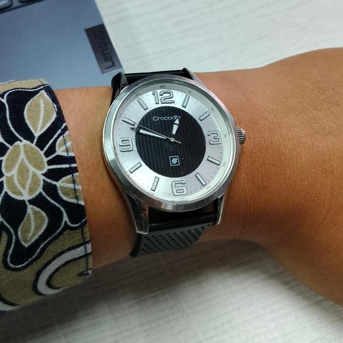 jam crocodile watch CR 358