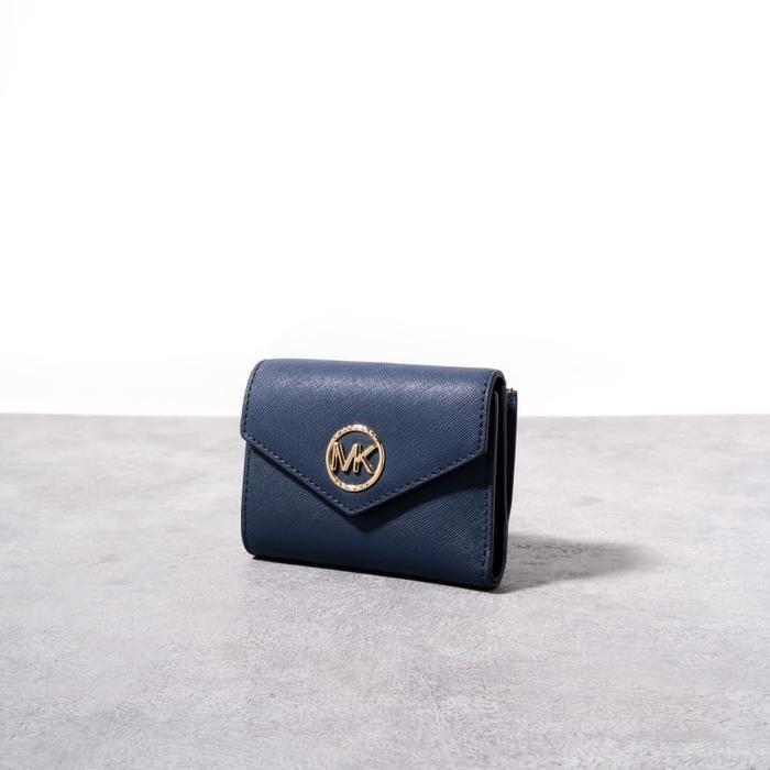 MICHAEL KORS Greenwich trifold wallet Navy