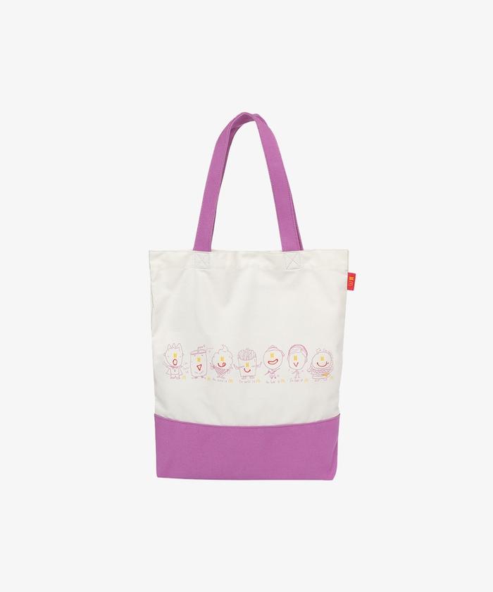 BTS x McD Saucy Tote Bag (ivory) 100% original