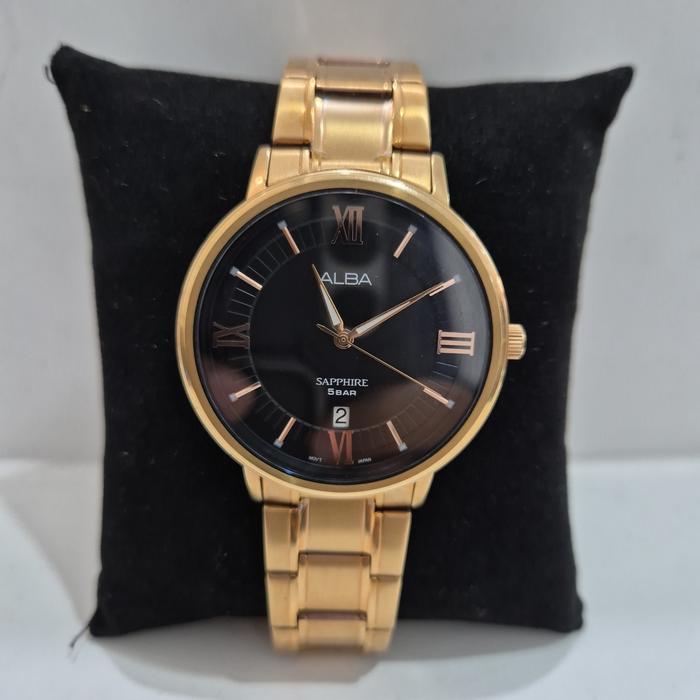 Alba AS9L58X1 rosegold pria original