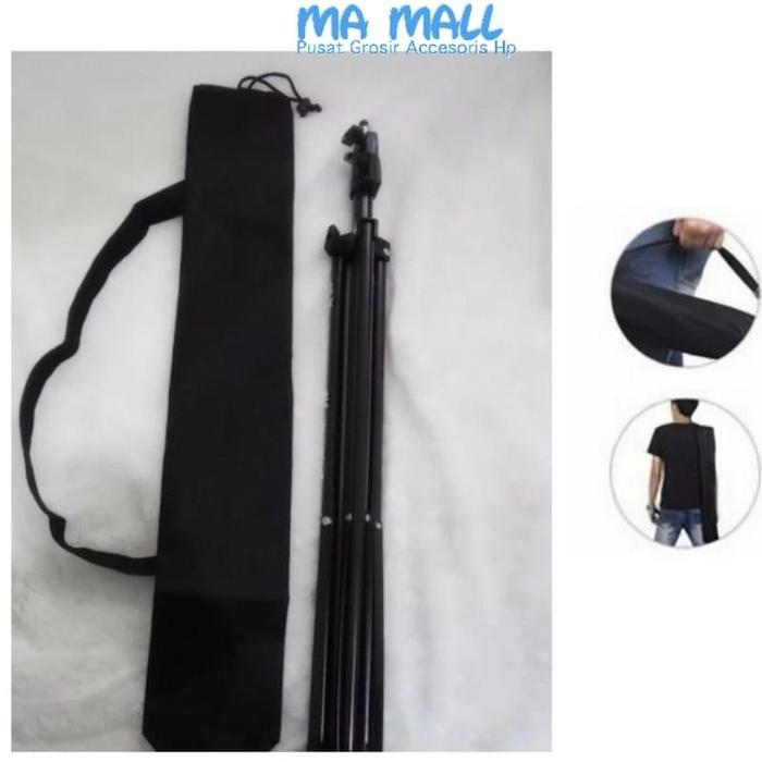 Tas Tripod Light Stand 2 Meter A80 Tas Tripod Ring Light Tas Tripod Kamera