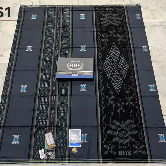 sarung goyor sarung tenun bhs clasic skt mic silver