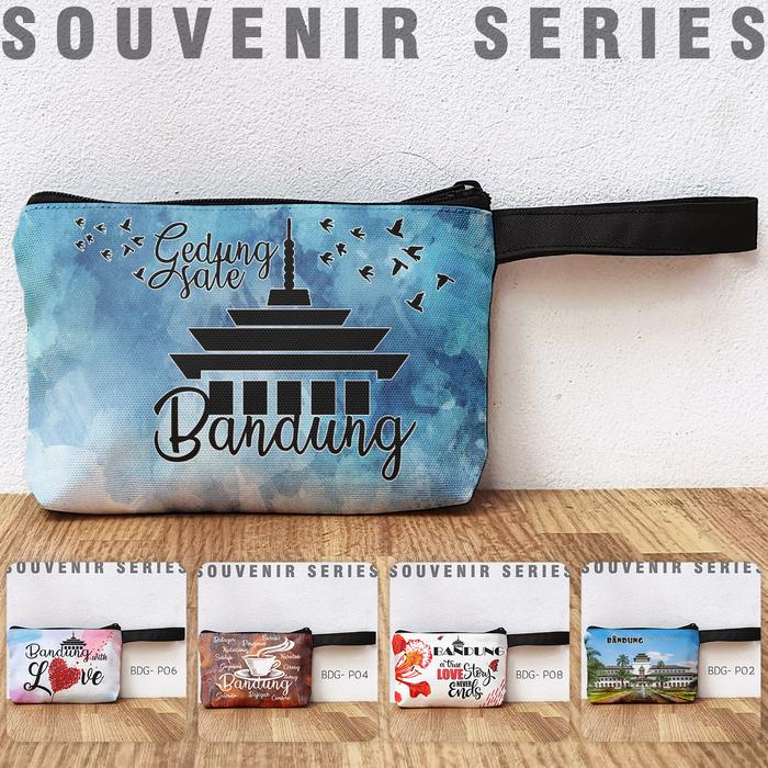 Pouch Oleh Oleh Bandung Dompet Souvenir Bandung