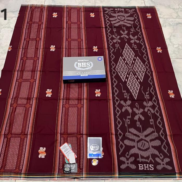 sarung tenun goyor sarung bhs clasic skt mic silver