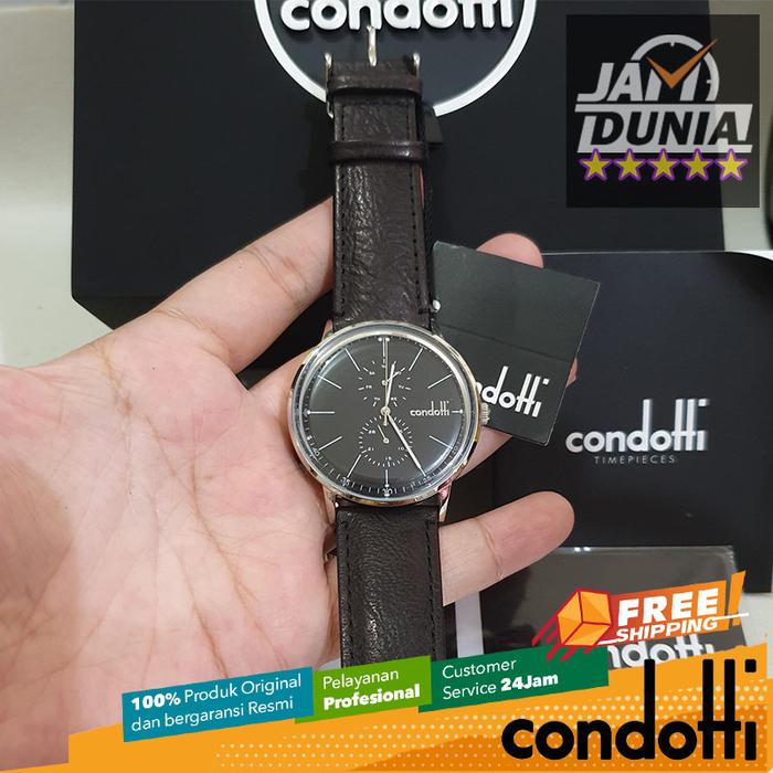 JAM TANGAN CONDOTTI WATCH ORIGINAL CN1090-S03-L03 1090 JAM PRIA LA