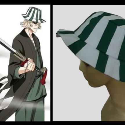 Topi anime Sinara Bleach Urahara kisuke cosplay Hat - Dewasa