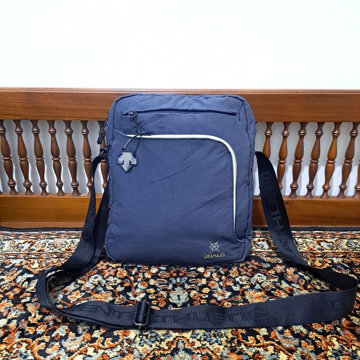 tas sling bag descente dualis warna biru
