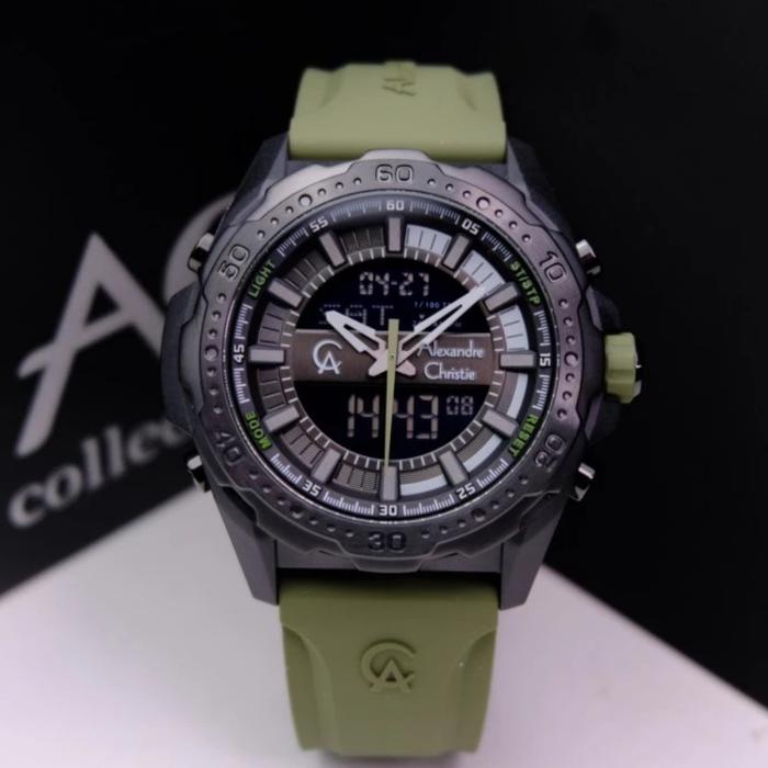 ALEXANDRE CHRISTIE AC 9370 BLACK GREEN AC9370 PRIA ORIGINAL