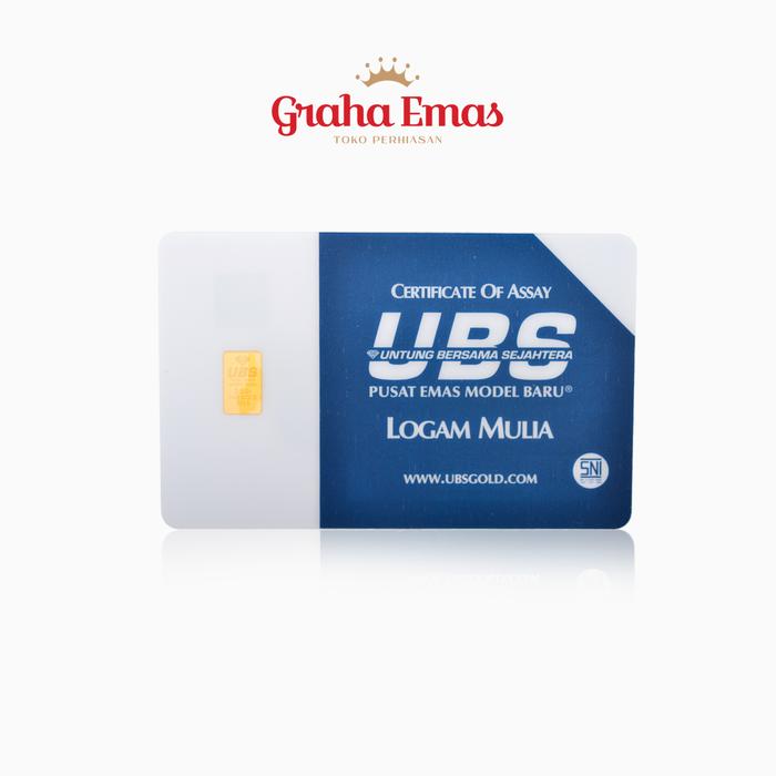 (0,5 gr) Emas UBS Logam Mulia LM - 0.5 gr