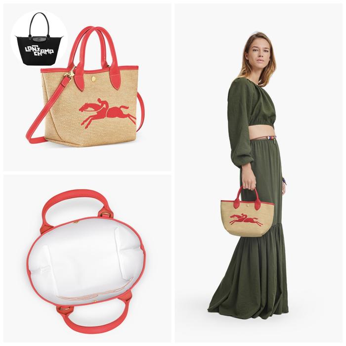 Lc Le Panier Basket Bag Small / Strawberry