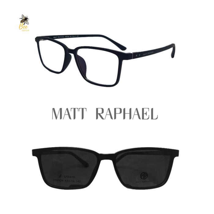 Frame kacamata pria HostBrand Matt Raphael HW929 C2 Clip On