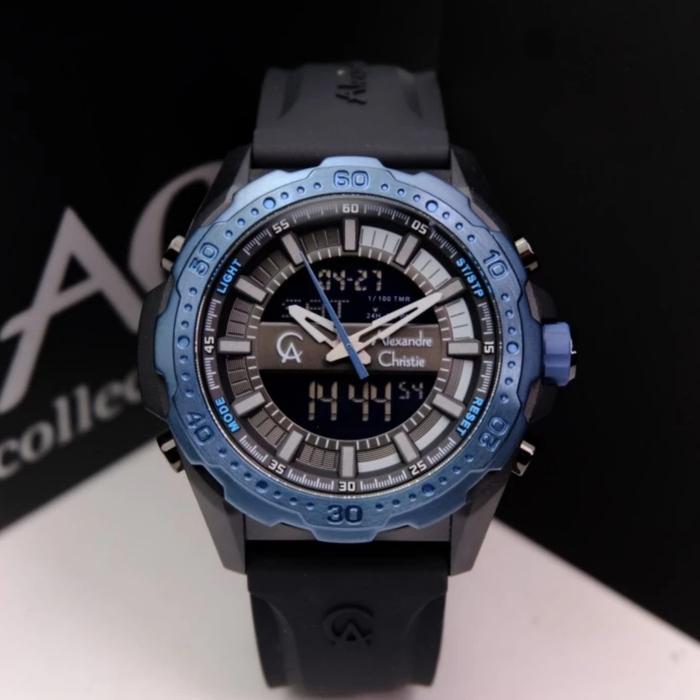 ALEXANDRE CHRISTIE AC 9370 BLACK BLUE AC9370 PRIA ORIGINAL