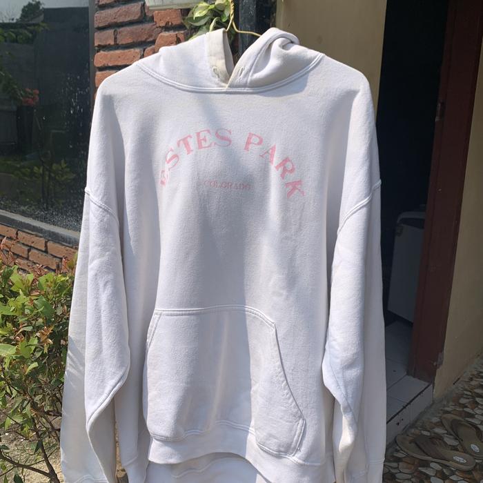 Jaket hoodie gildan heavy L XL bekas second 2nd not vans converse