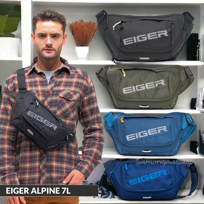 Eiger Alpine W Waistbag Cross Sling Bag 7L Original