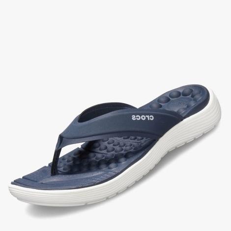 Promo Crocs Sandal Jepit Pria Reviva Flip New Original Crocs - Hitam