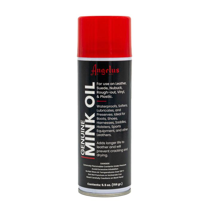 ANGELUS Genuine Mink Oil Spray 5.5 oz Shoe Conditioner