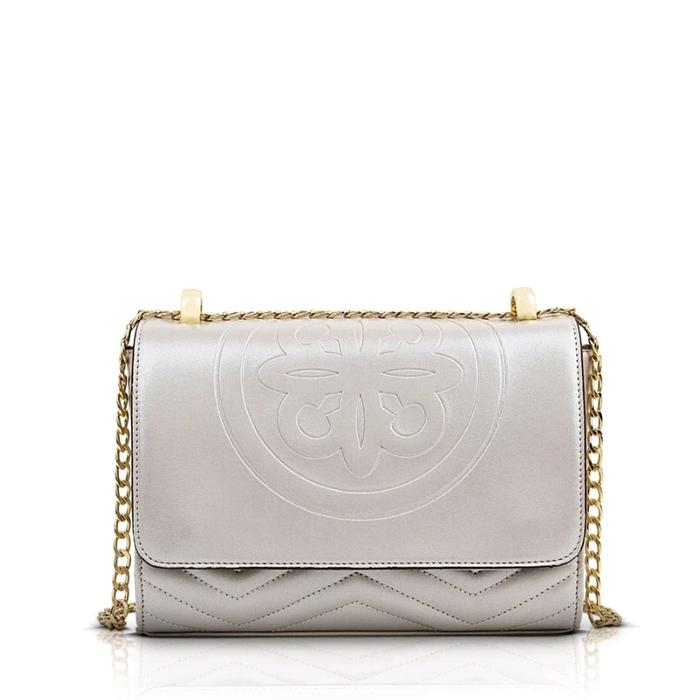 Momococi - Sling & Shoulder Bag Shanghai Tang (Silver) - Les Catino Original