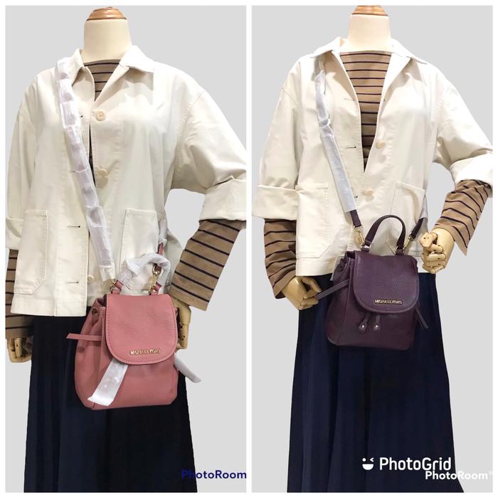 Tas selempang wanita emka original riley flap crossbody damson purple