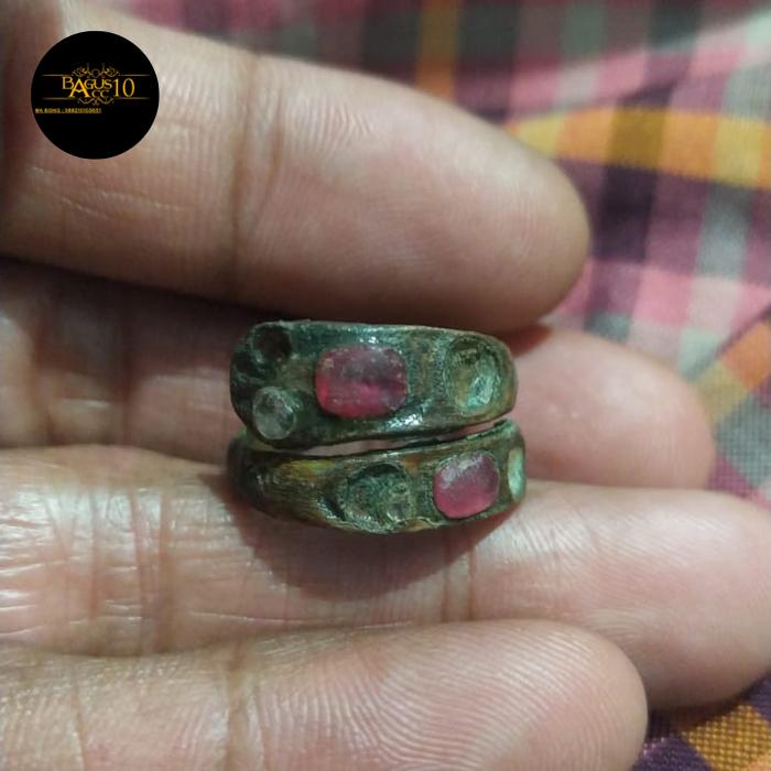 Cincin Ulan- Ulan Kuno Permata intan