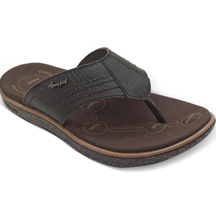 Ori Homyped Alfapro 01 Sandal Jepit Kulit Terapi Pria