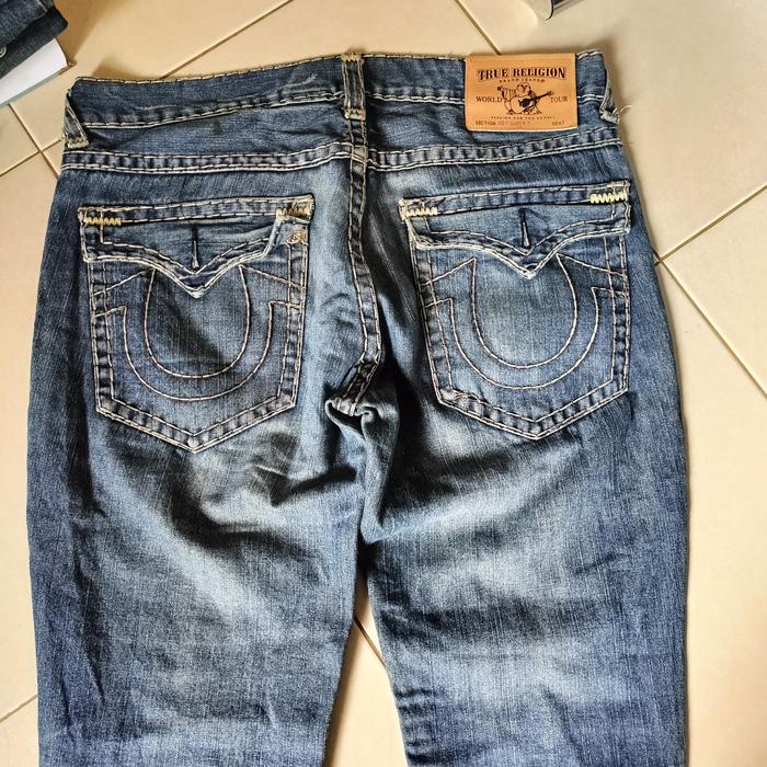 celana jeans TRUE RELIGION original sec. Joey Super T     Made in USA  size 38